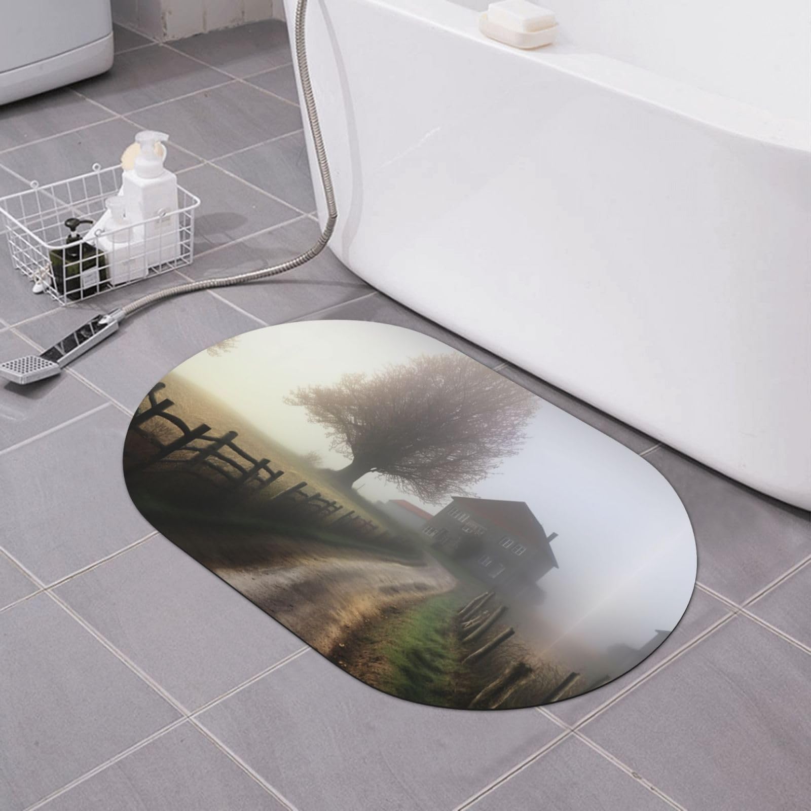 Paillasson salle de bain super absorbant tapis douche antidérapant