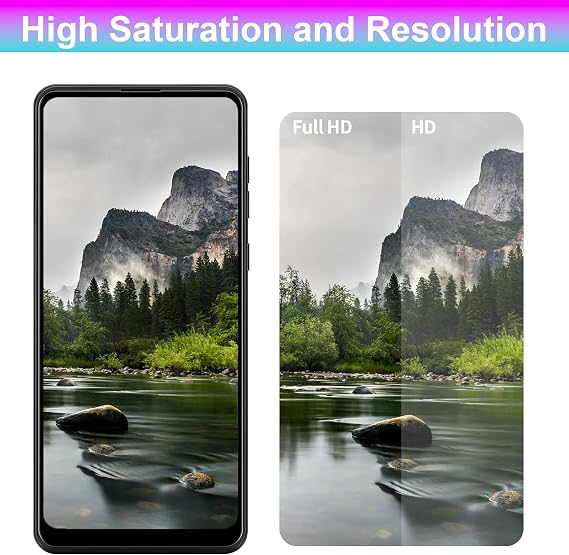 for Samsung Galaxy A21s Screen Replacement with Frame Ear Speaker