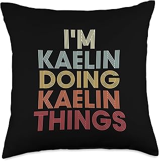 Kaelin Name Kaelin Personalized Name First Given Throw Pillow