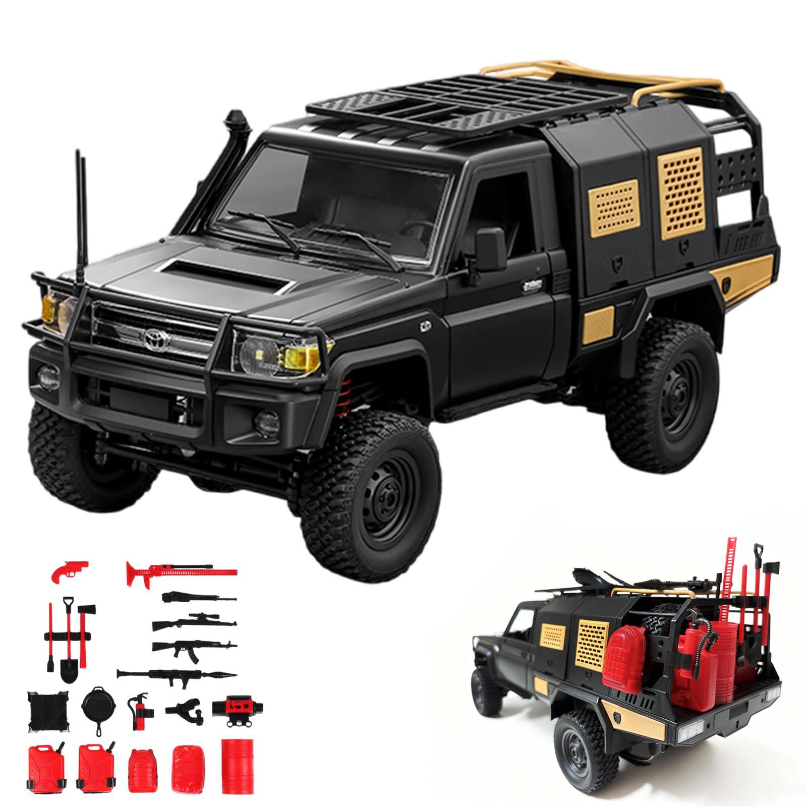 Amazon.com: Skymaker MN82S LC79 1:12 Full Scale Pickup Trail Truck