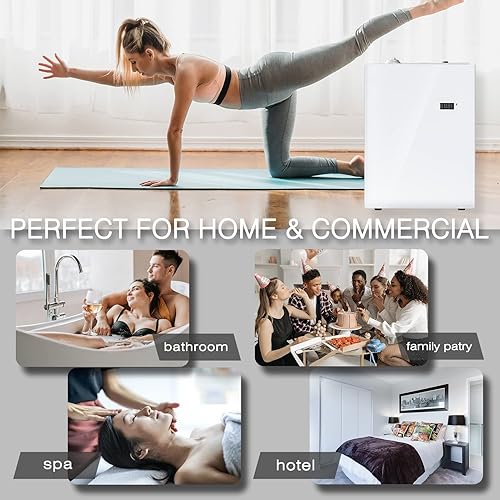 Miniatura 6 de JCLOUD Smart Scent Air Machine Pro para el hogar, difusor de aroma HVAC para aceites esenciales, 16.9fl oz con sistema de difusión nebulizante,