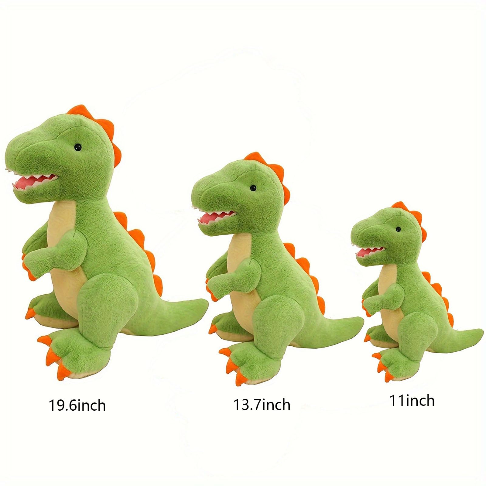 Amazon.co.jp: GUDVES グリーン恐竜ぬいぐるみ かわいい