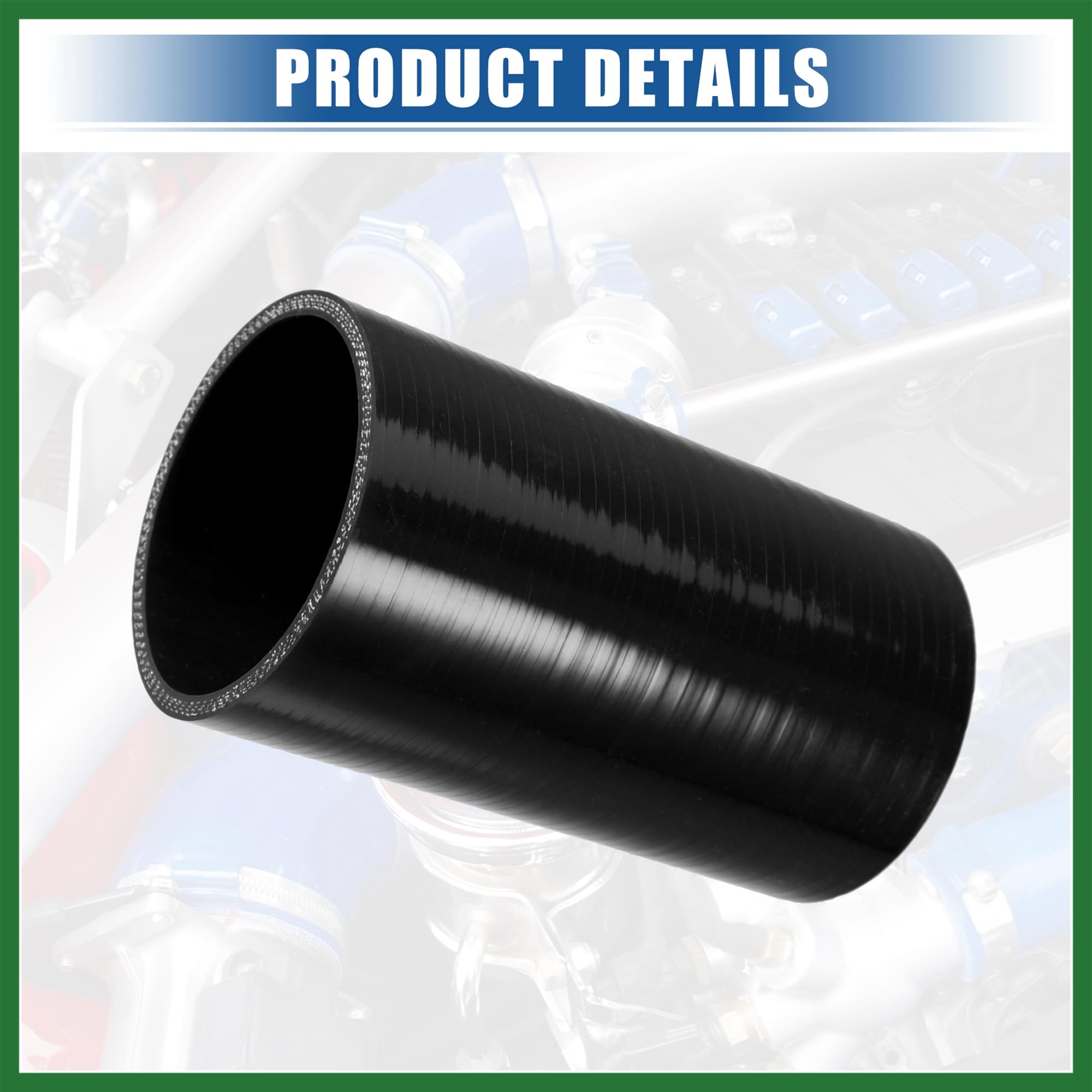 Car Engine Reducer Reinforced Intake Coupler For Car Engines Motoforti 2.75