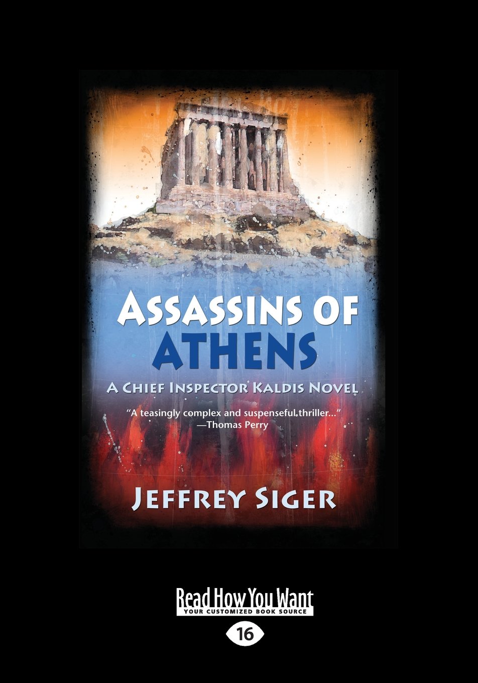 Assassins of Athens (Large Print 16pt)