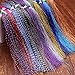 Fly Tying Materials 12 Colors Krystal Flash Ripple Flashabou Flies Fishing Lure Making Supplie
