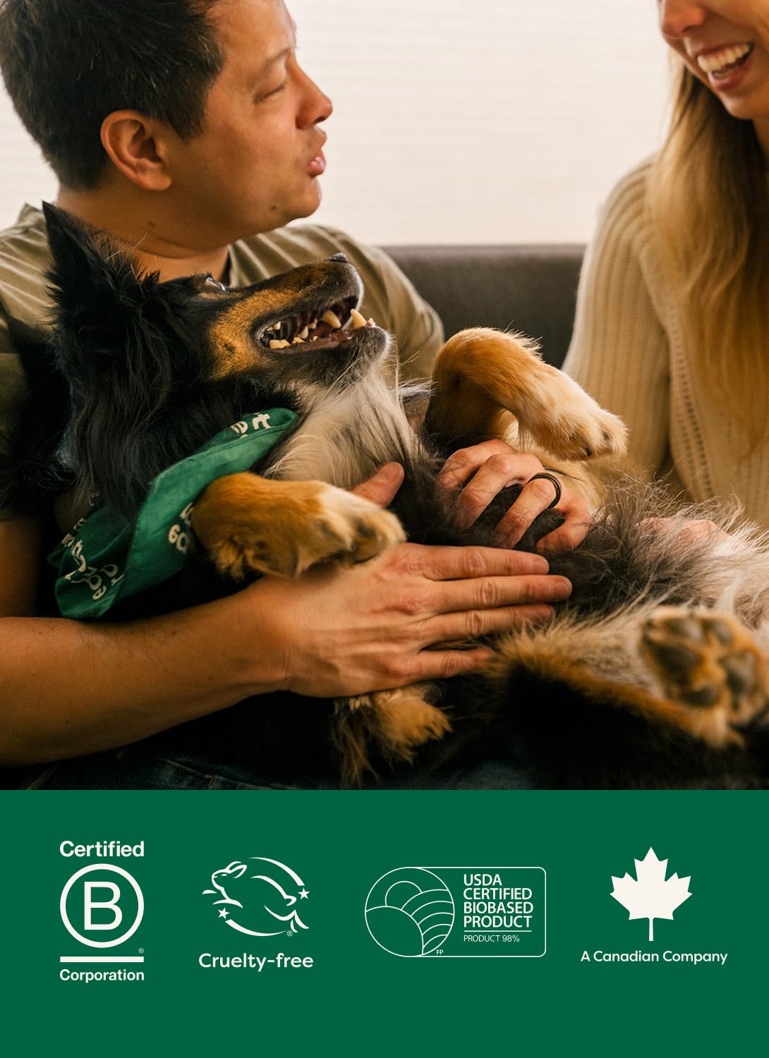 Earth Rated Toallitas para mascotas para perros y gatos, hipoalergénicas, limpieza 3 en 1, desodorizante e hidratante, para las patas de aseo, cuerpo y trasero, nuevo té blanco y albahaca escente, 400