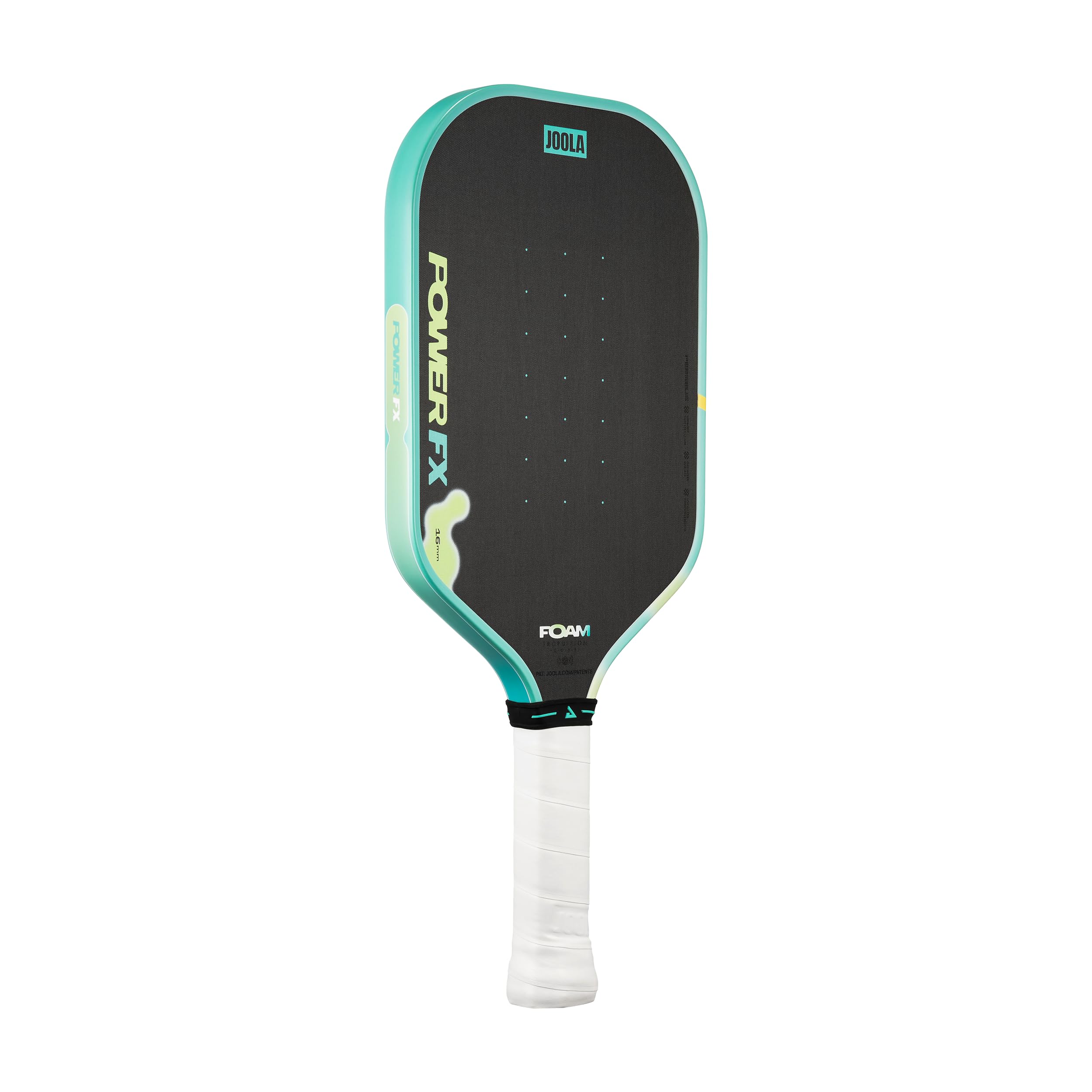 Perseus Power FX Foam Pickleball Paddle, High-Grit 16mm Raw Carbon Fiber Surface, Adaptiv…