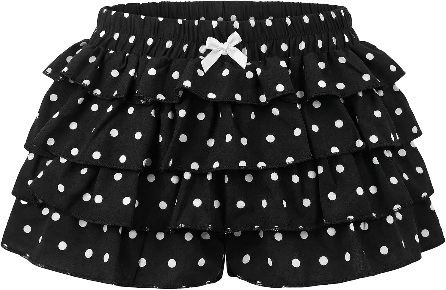 Womens Ruffle Shorts Summer Gingham Dress Bloomers Cute Brunch Outfits Mini Micro Boyshorts Checkered Plaid Shorts