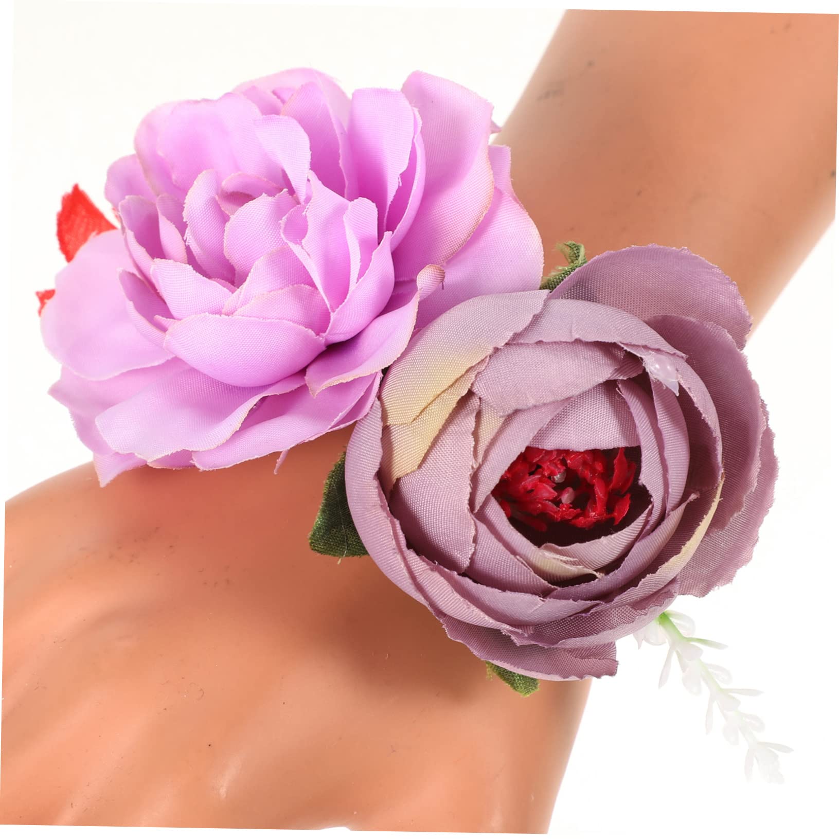 Beavorty 4sätze Blumenkranz Set Für Braut Mit Handgelenk Corsage Hochzeitsaccessoires Für Frauen Für Hochzeiten Fotografie Und Besondere Anlässe Farben