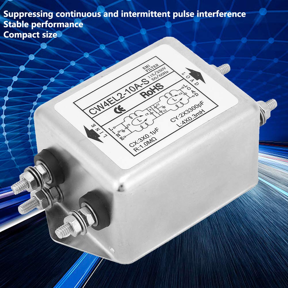 Netzfilter 230 V – Power EMI Filter CW4L2-20A-T ? Produktbild-Vorschau 2