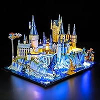 Vista 7 de BRIKSMAX Kit de luces 2.0 para el Castillo de Hogwarts y sus terrenos - Iluminación LED innovadora compatible con Lego Harry Potter 76419