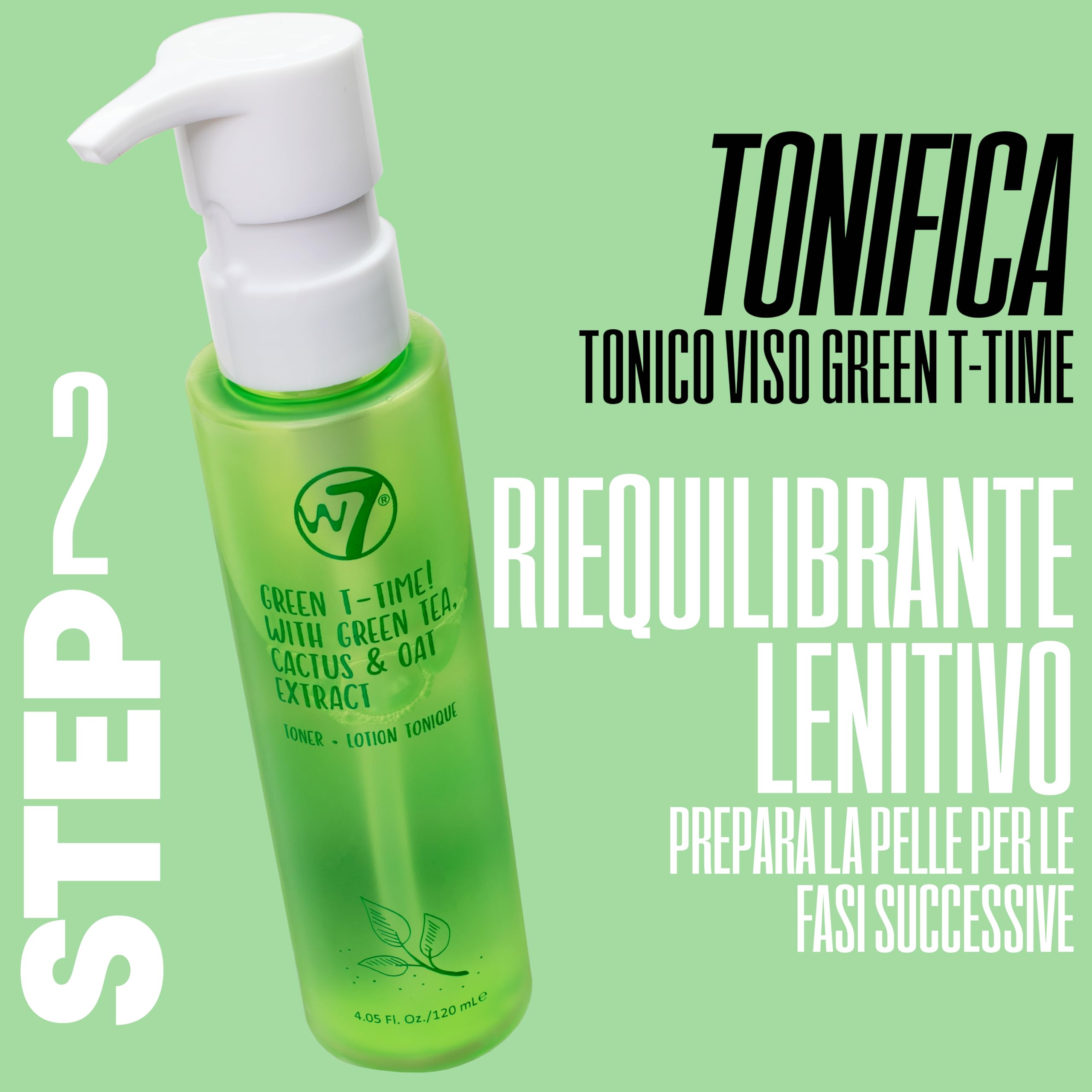 W7 Confezione regalo cosmetici viso fai da te - Crema idratante, siero, tonico, detergente e maschera labbra - Kit skincare fai da te per una pelle bella e naturale.