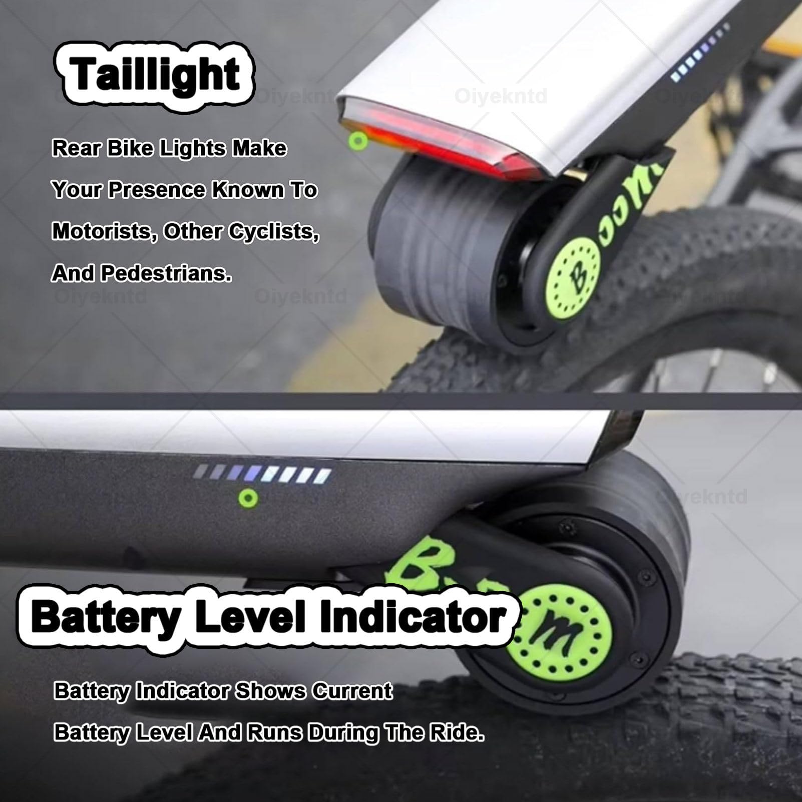 Potenciador eléctrico para bicicleta, kit de conversión para aumentar la velocidad de bicicletas urbanas, de trekking, de montaña y plegables, control mediante aplicación, 4 modos de asistencia