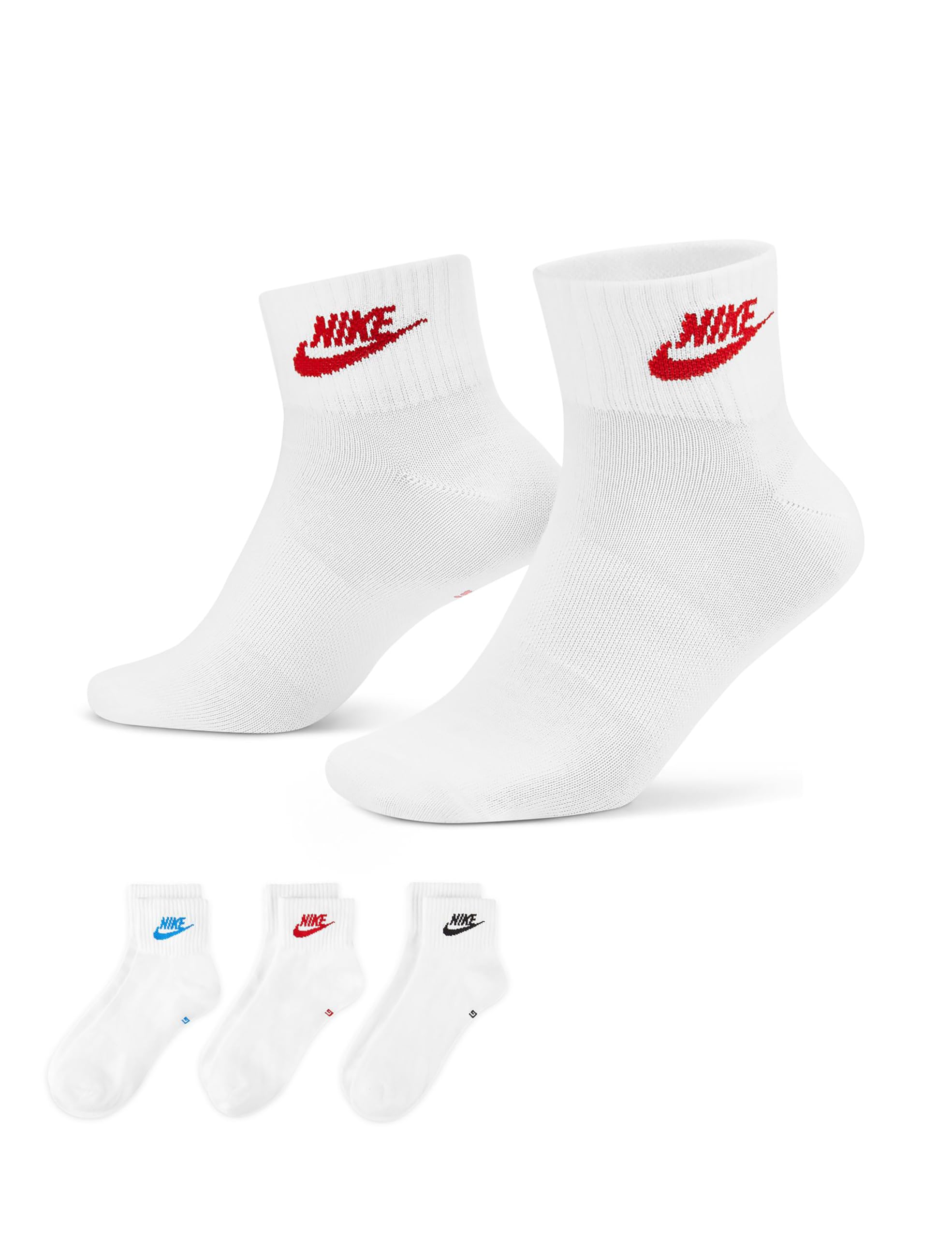 NIKE DX5074-911 Everyday Essential Socks Unisex Multi-color XL