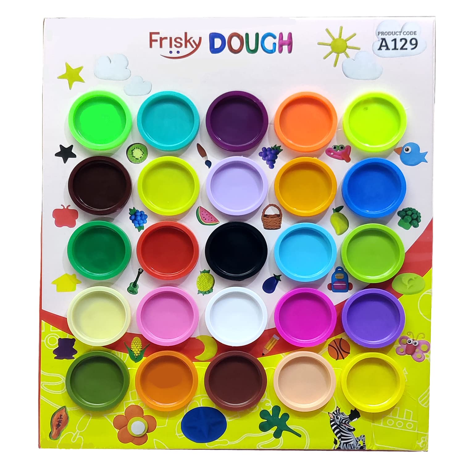 Jasol Playing Dough 25 Pack Case of Colors Non Toxic Shaping and Sculpting, Ages 2 and up (Multicolor) (B0B7FKFBMJ) Amazon Price History, Amazon Price Tracker