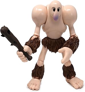 Boss Fight Studio Popeye Classics The Goon Action Figure – Highly Articulated Collectible and Customizable Figurine with Accessories Including Club and Alternate Hands – 1:12 Scale