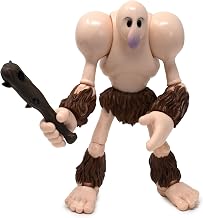 Popeye Classics The Goon Action Figure – Highly Articulated Collectible and Customizable Figurine with Accessories Including Club and Alternate Hands – 1:12 Scale