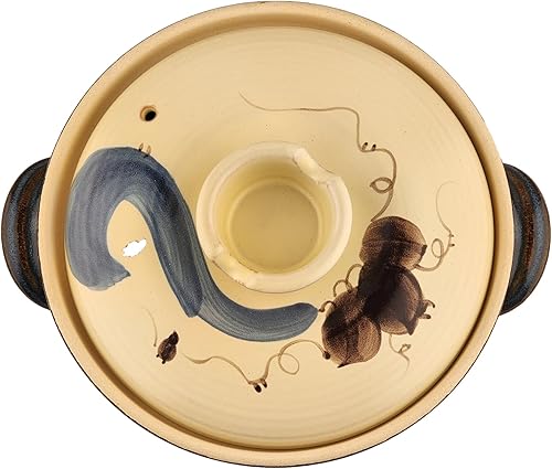 Miniatura 7 de Lake Tian Olla de cerámica para cocinar olla de barro donabe japonés cerámica china cazuela olla de arcilla olla de tierra olla de cocina con tapa