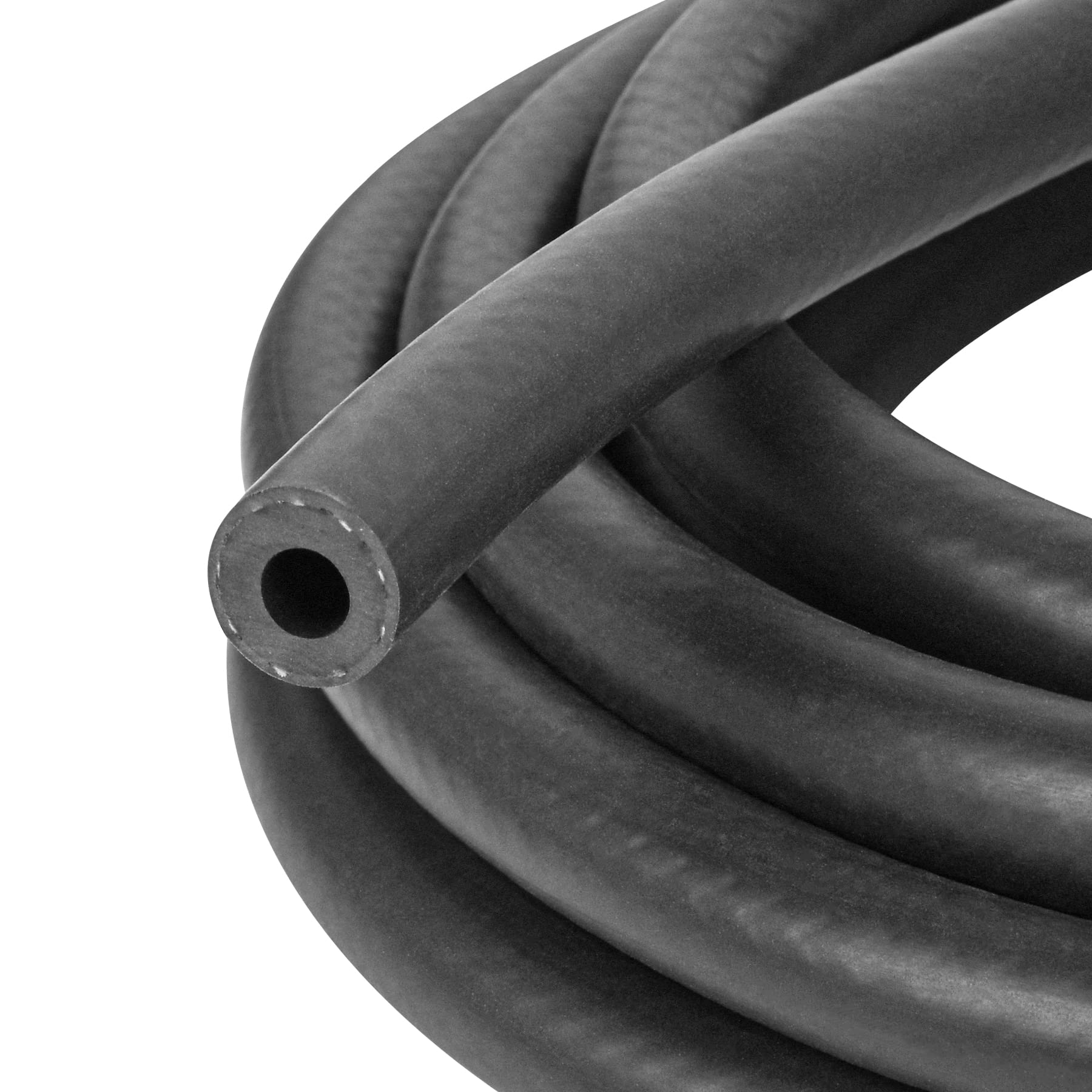 1/4 Inch (6mm) ID Fuel Line Hose 20FT NBR Rubber Push Lock Hose High Pressure 300PSI for Automotive Fuel Systems Engines…