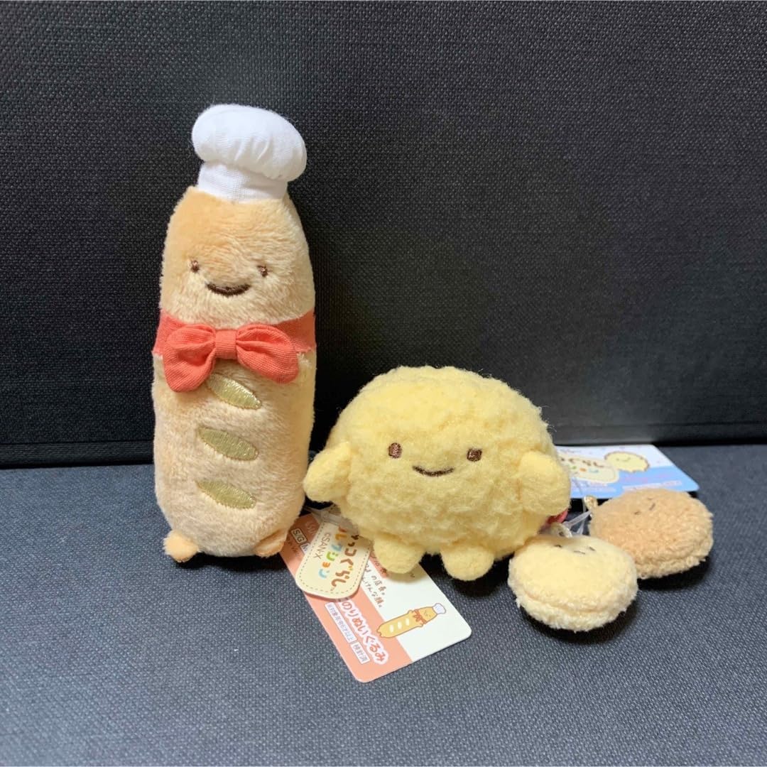 すみっコぐらし　てのりぬいぐるみ　19体セット　パン店長　たぴおか　あげだま すみっコぐらし てのりぬいぐるみ 19体セット パン店長 たぴおか