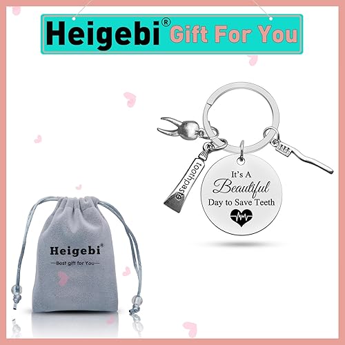 Miniatura 7 de Regalo para dentistas, divertido llavero para dentistas, regalos para hombres y mujeres, regalo higienista dental, llavero dental, regalo para