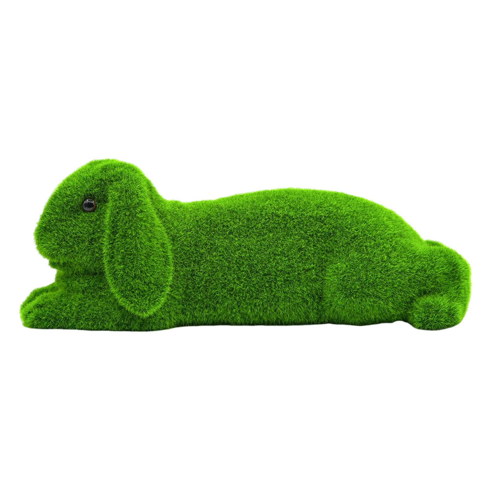 Décoration Paysagère pour Jardin avec la Statue de Lapin Résistante Homyl