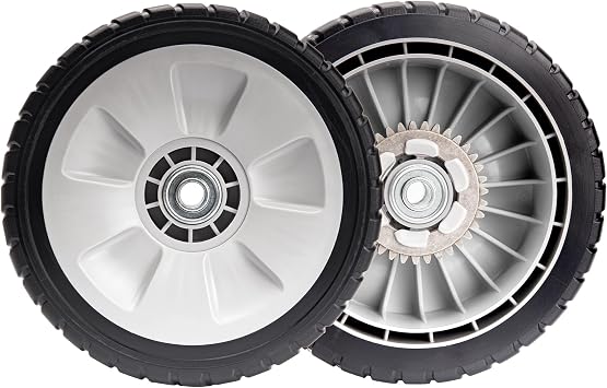 42710-VE2-M02ZE Rear Wheels, 8 Inch Wheels Fit for HRR216 HRS216 HRT216 Honda Walk-behind Lawn Mower, 2 Pack