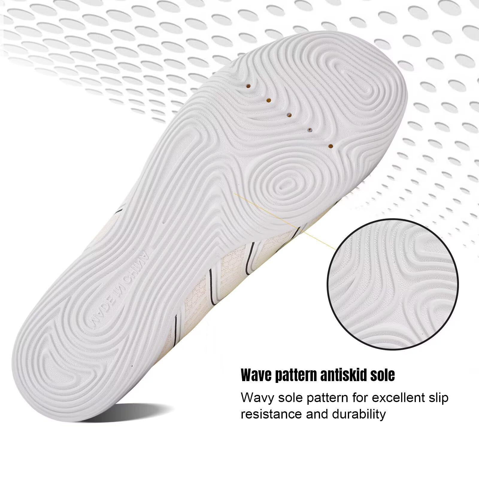 YALOX Zapatos de agua para hombre y mujer, zapatos de natación al aire libre, playa, descalzos, secado rápido, calcetines para piscina, natación, yoga, surf, ejercicio