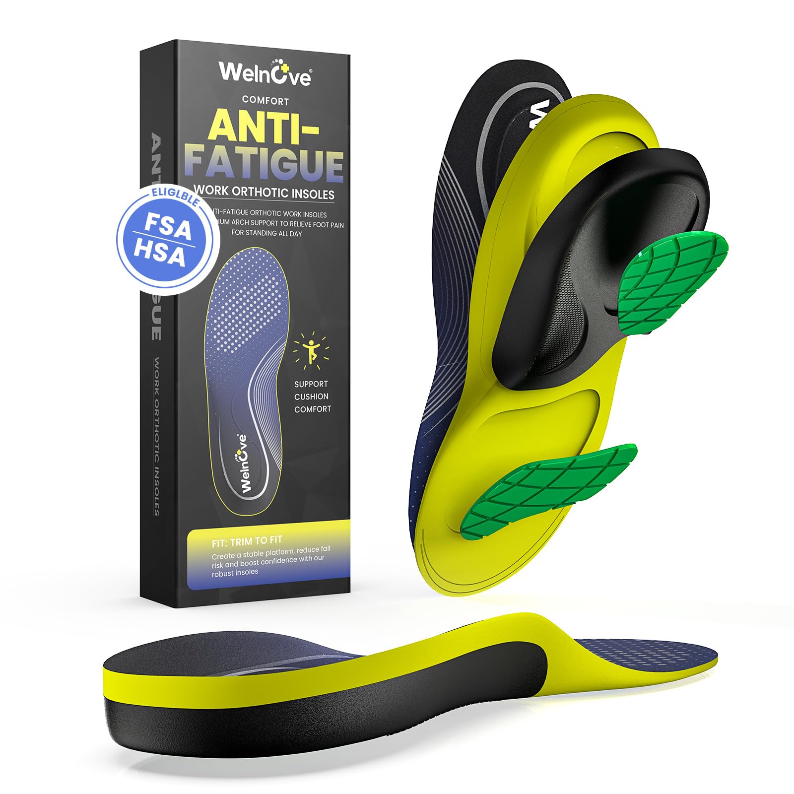 Soletta Ortopedica Con Supporto Per Arco Plantare Natural Foot Orthotics Per Archi Bassi E Piatti Realizzata Con Materiale Semirigido Solette~p113387679