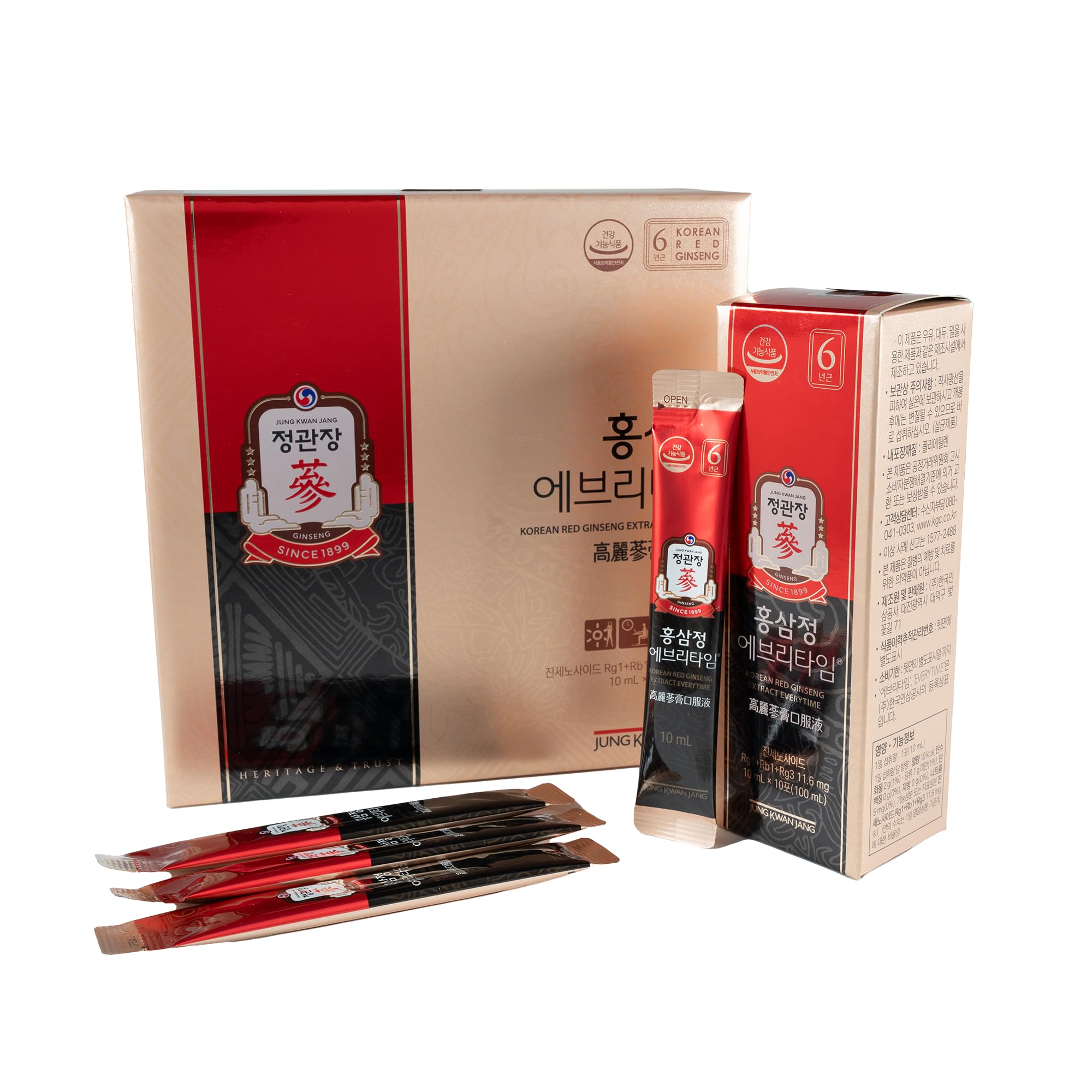 正官庄　紅参精エブリタイム　10ml×30本 高麗人参　朝鮮人参 紅参精 エブリタイム ｜ 正官庄ネットショップ