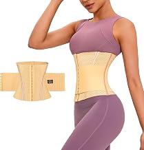 Waist Cincher Slimming Tummy Shaper for Men and Women Sweat Belt Corset Slimming Waist Trainer Body Shaper for Flat Stomach