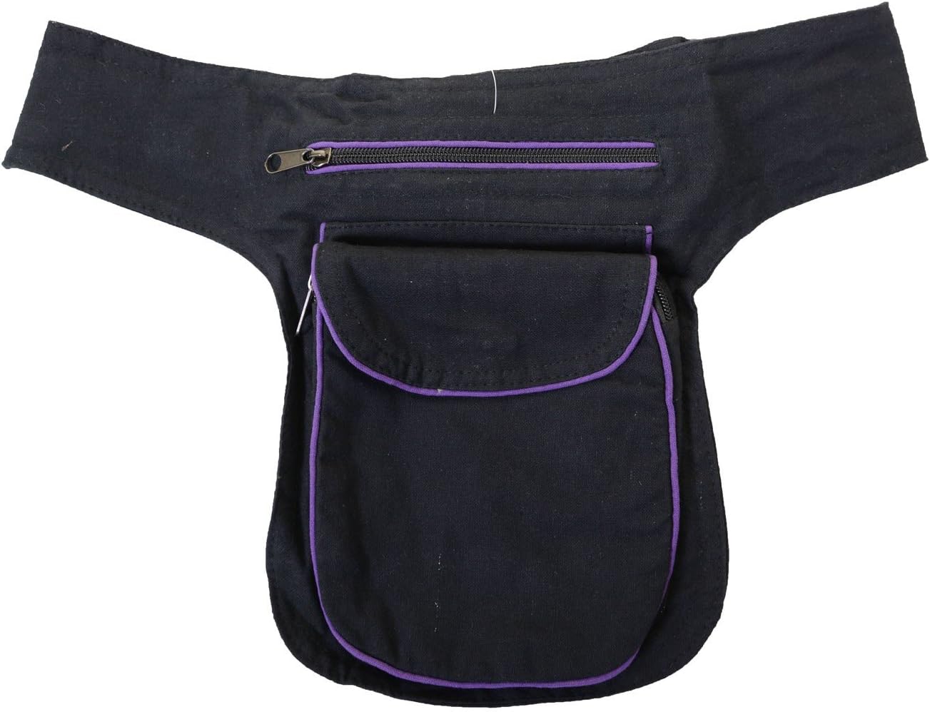 Kunst und Magie Men's Goa Festival Belt Bag, Purple