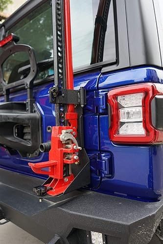 Miniatura 5 de AUXMART Soporte de gato de elevación alta trasera para Jeep Wrangler JL Off-Road Jack Bracket 2018, 2019, 2020, 2021 (no apto para JK)