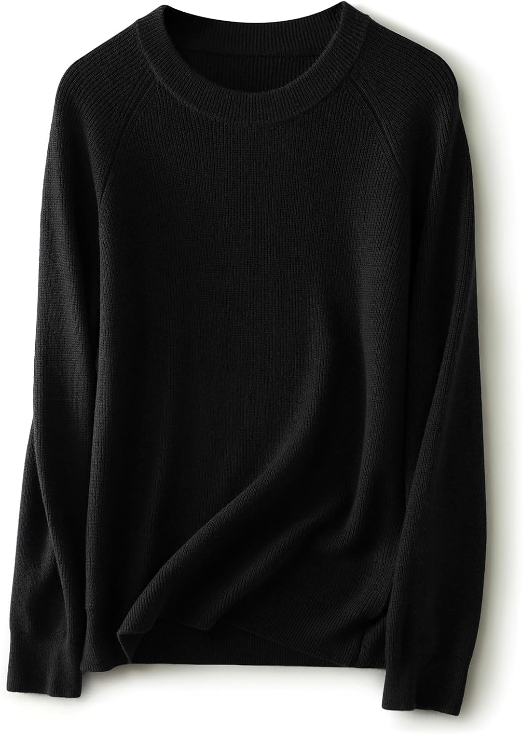 Women's Merino Wool Blend Sweater 2025 Fall Winter Casual Crew Neck Warm Soft Long Sleeve Knit Pullover Sweater