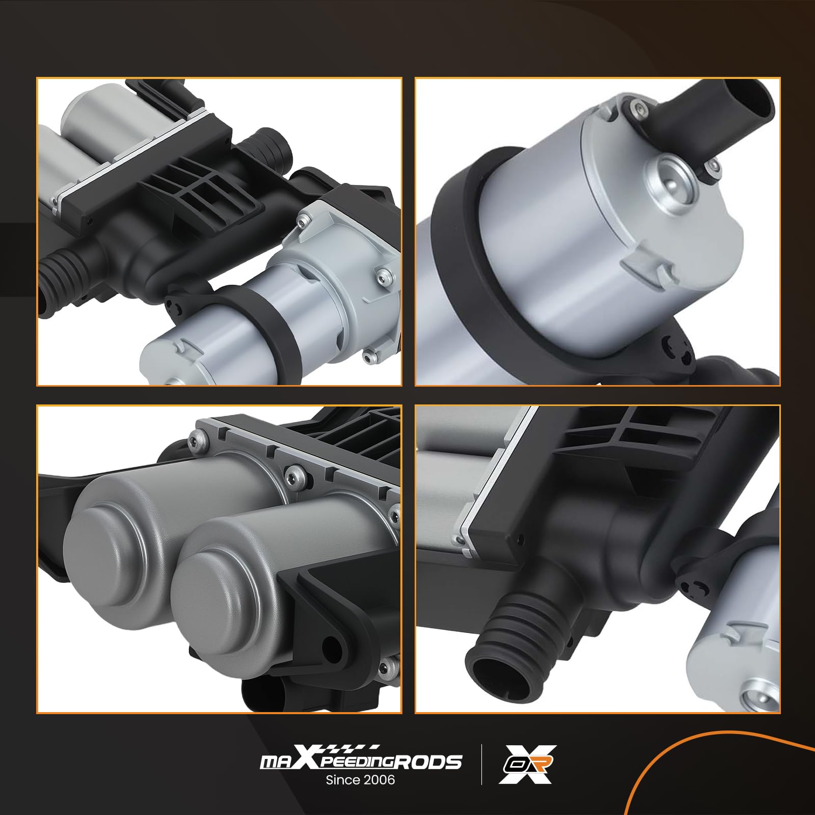 maXpeedingrods Elektroniczny zawór regulacji ogrzewania pompa do BMW 525i 530i 540i 64118374994