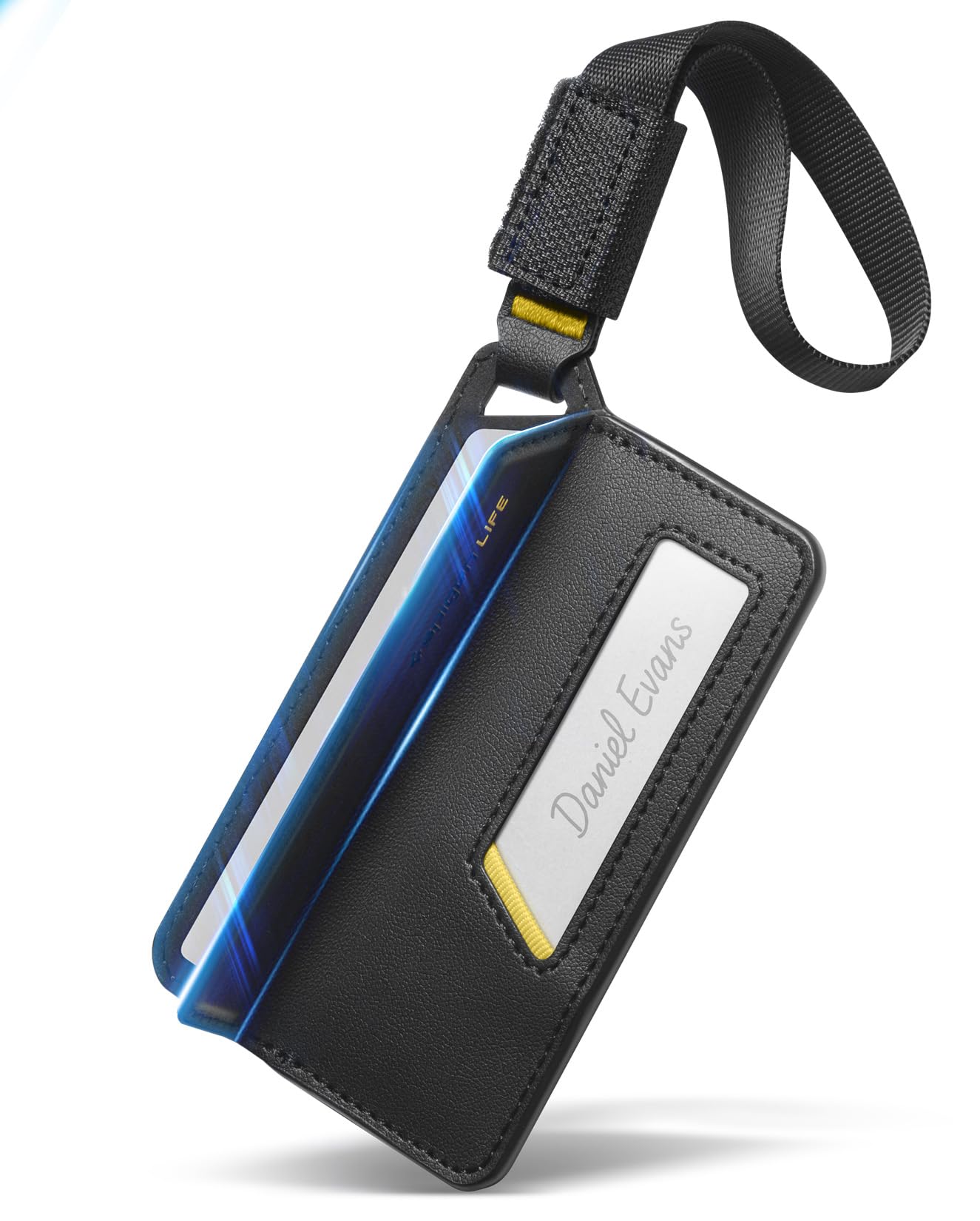 Amazon.com | Spigen Life Luggage Tags Premium Velo Vegan Leather