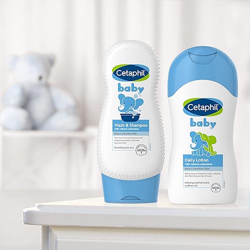 Miniatura 5 de Cetaphil Jabón y champú para bebés, 13.5 onzas, paquete de 2, hipoalergénico, lo suficientemente suave para el uso diario, sin jabón