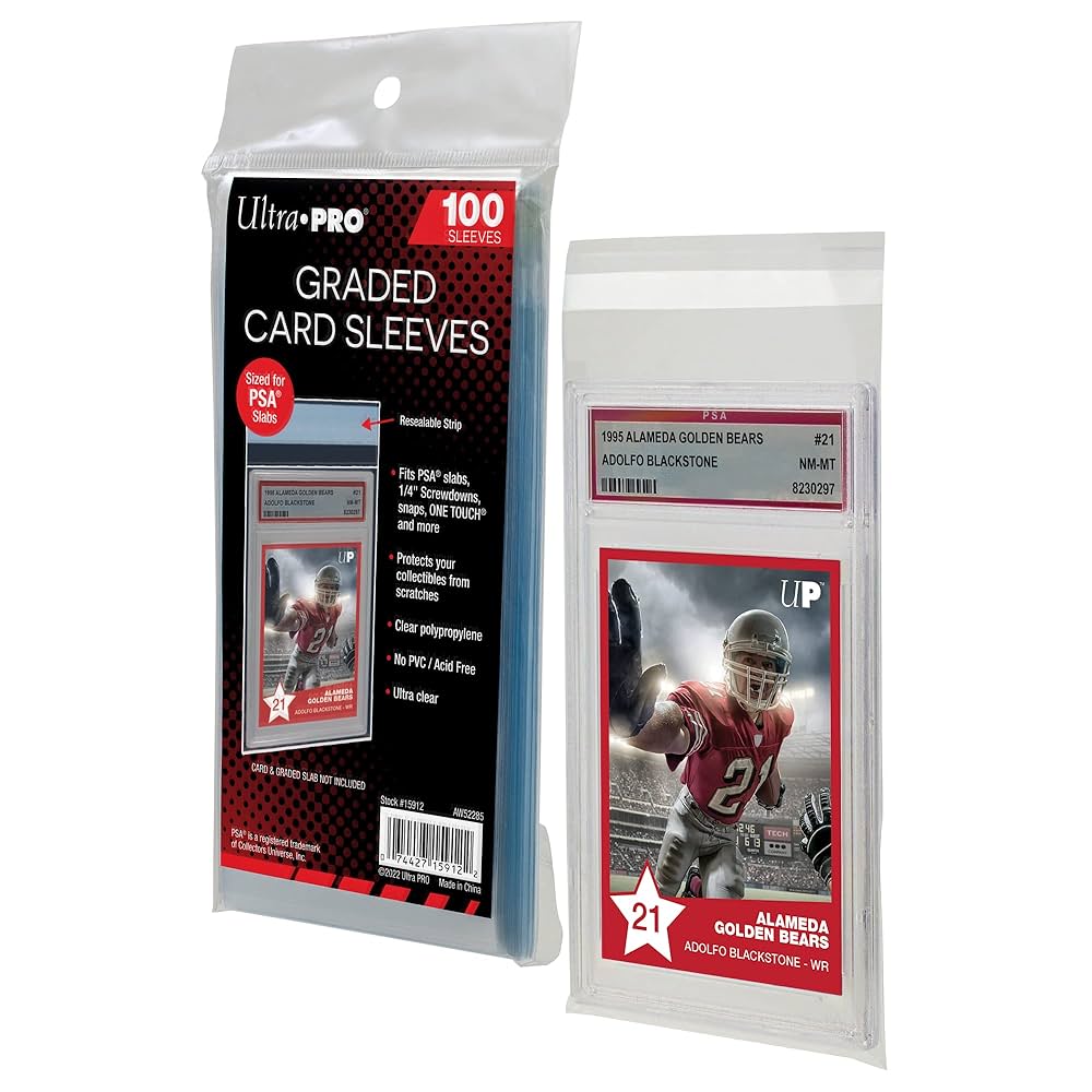 Amazon.co.jp: Ultra PRO - PSAグレードカードスラブ再密封可能