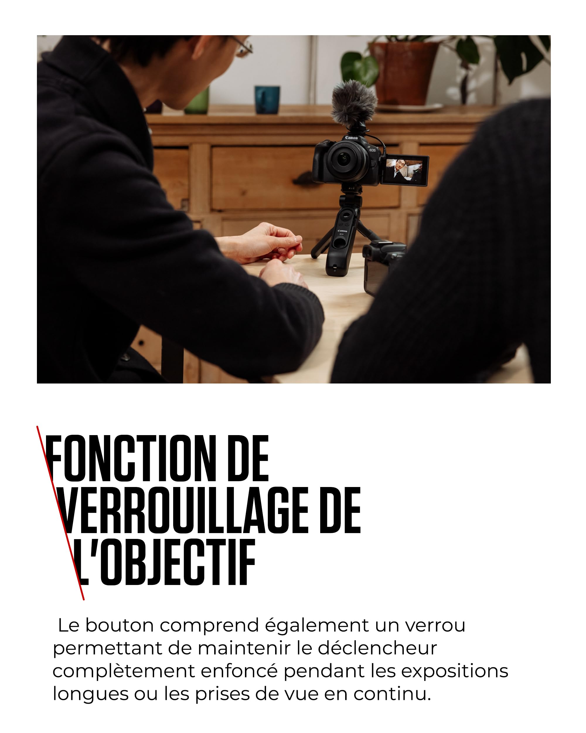 Télécommande Canon RS-80E3 - Contrôle d'Obturation Amélioré - Idéal pour la Longue Exposition, la Macro & la Photographie sur Trépied - Compatible avec Les Appareils Photo Canon EOS Hybride & Reflex