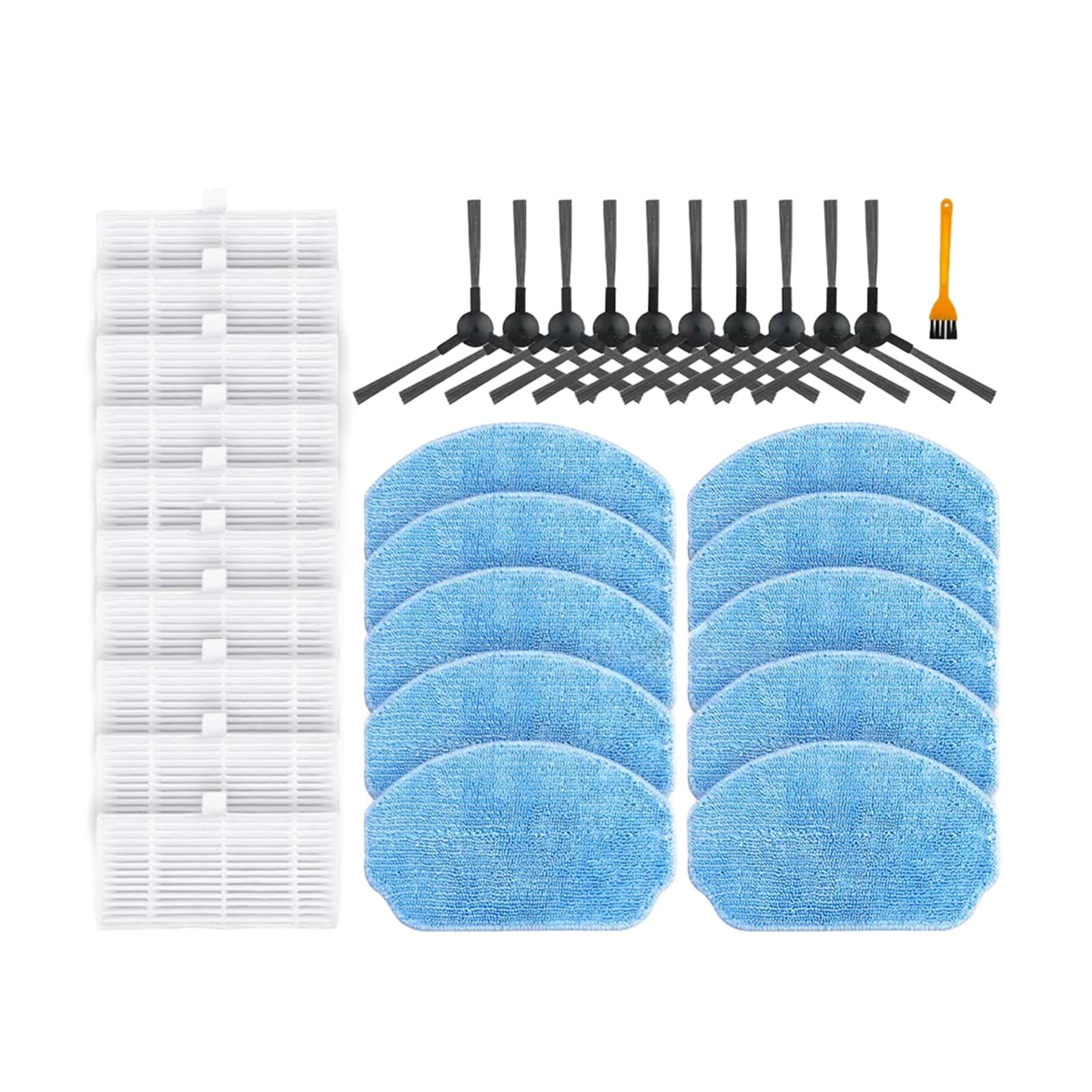 Filtro for Mop Con Spazzola Laterale, Compatibile Con ONSON, BR150, BR151, G20, Parti, Accessori for Mop Pad, Accessori for Mop Pad(Set 30pcs)