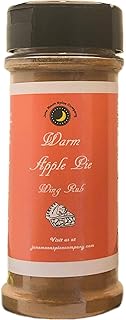 Premium | Warm Apple Pie Chicken and Pork Dry Rub | Large Shaker | Calorie Free | Fat Free | Saturated Fat Free | Cholesterol Free | Sugar Free | Crafted in Small Batches | Delicious Warm Apple Pie Seasoning – Elevate Your Meat Dishes with Comforting Flavor!