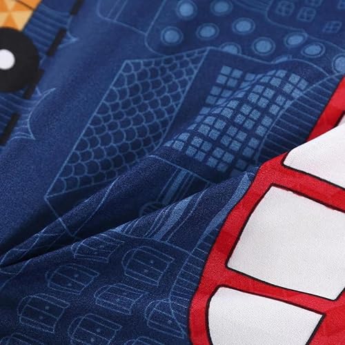 Miniatura 6 de MAG Funda de edredón de 3 piezas para automóvil, tamaño Queen, microfibra súper suave, para niños, adolescentes y amantes de los vehículos