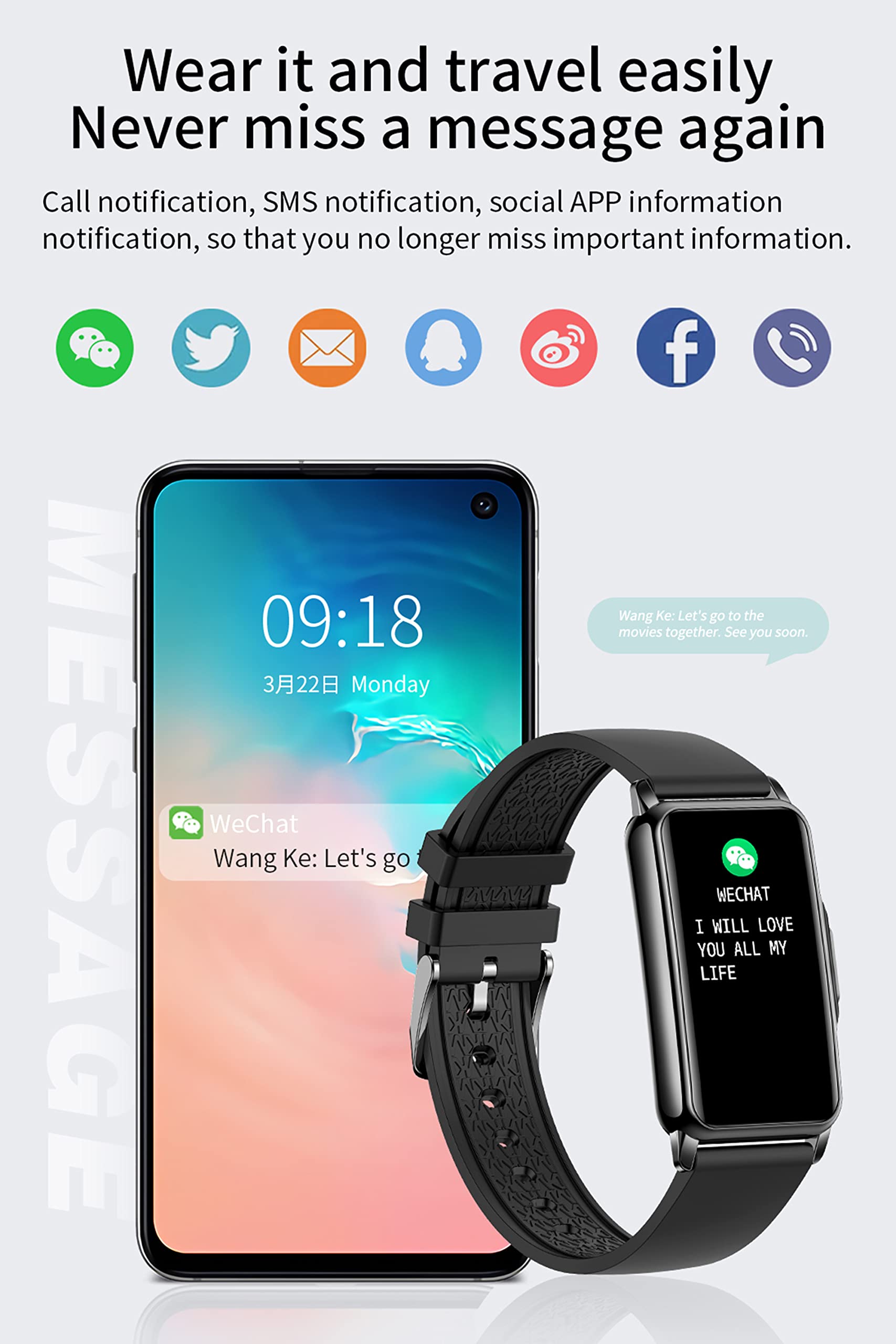 Fitness Tracker Smartwatch Damen Herren 1.47 Zoll HD Touchscreen Blutdruckmessung Pulsuhr Schlaf 20 Sportmodi Schrittzähler für Android iOS