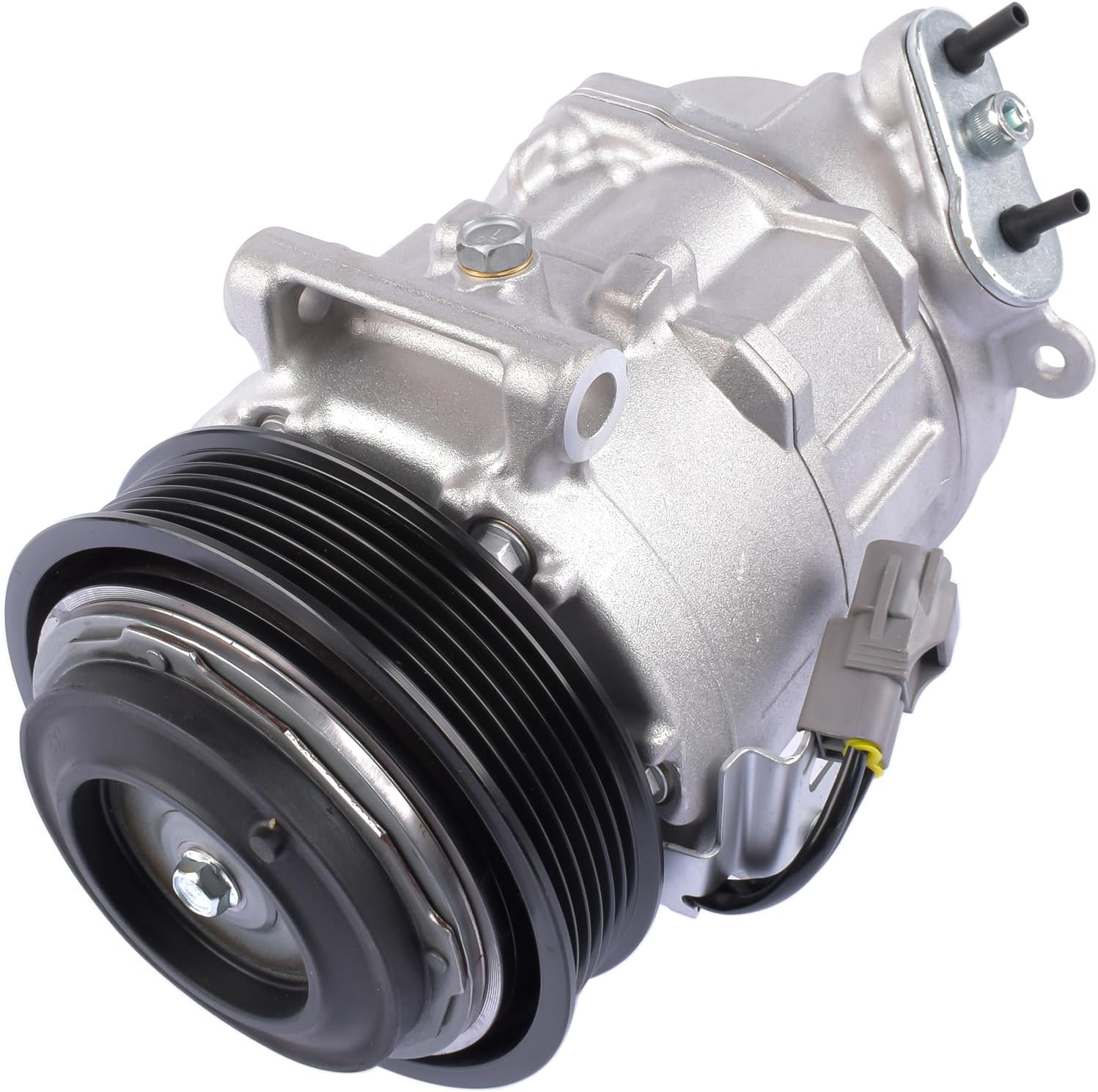 A/C AC Compressor with Clutch Replacement for 2014-2021 Jeep Cherokee | 2015-2017 Chrysler 200 L4 2.4L 68103197AA