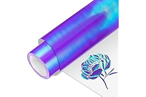 VINYL FROG Holographic Heat Transfer Vinyl 12"x 40"(2 by 12"x 20"/Sheet)
