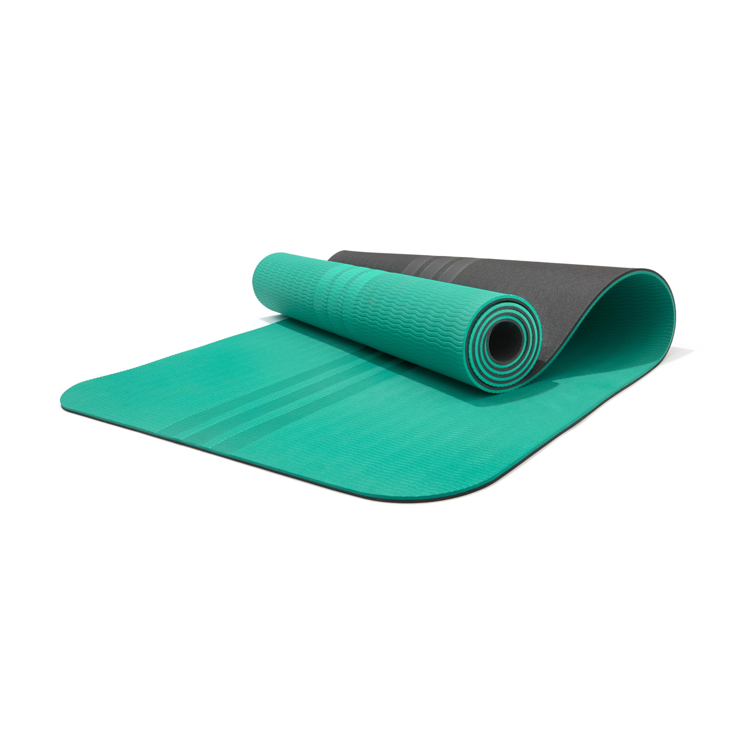 adidas Double Sided Yoga Mat - 6mm - Pure Teal
