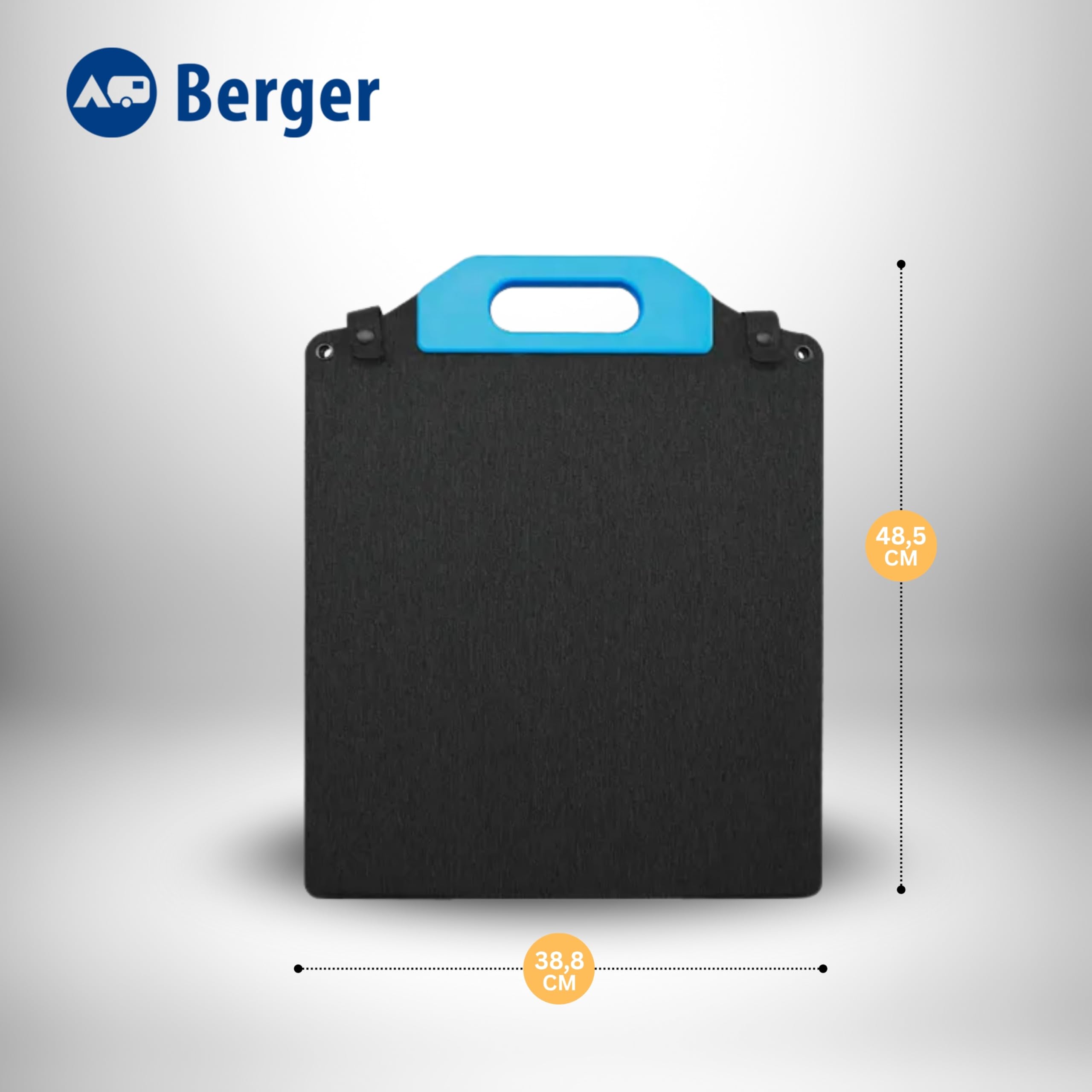 BERGER faltbares Solarpanel Monokristallines 60W bis 300W Solarmodul für Camping Outdoor Powerstation Batterie
