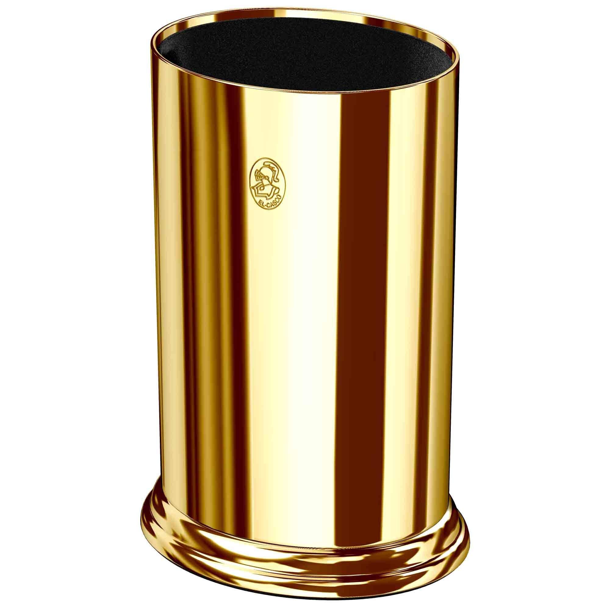El Casco Soporte portagafas para escritorio M-652 L, Oro 23kt