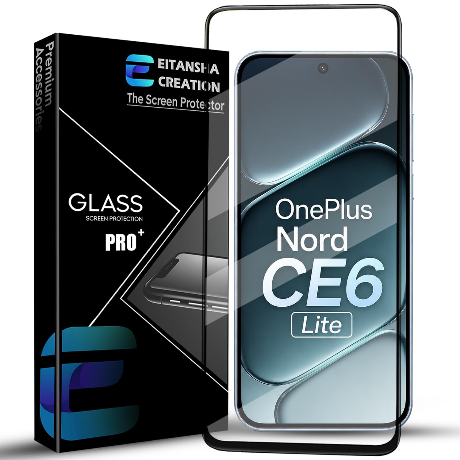 Tempered Glass Screen Protector Compatible for OnePlus Nord CE6 Lite 5G / OnePlus Nord CE 6 Lite with Edge-to-Edge Coverage and Easy Installation Kit-image-34