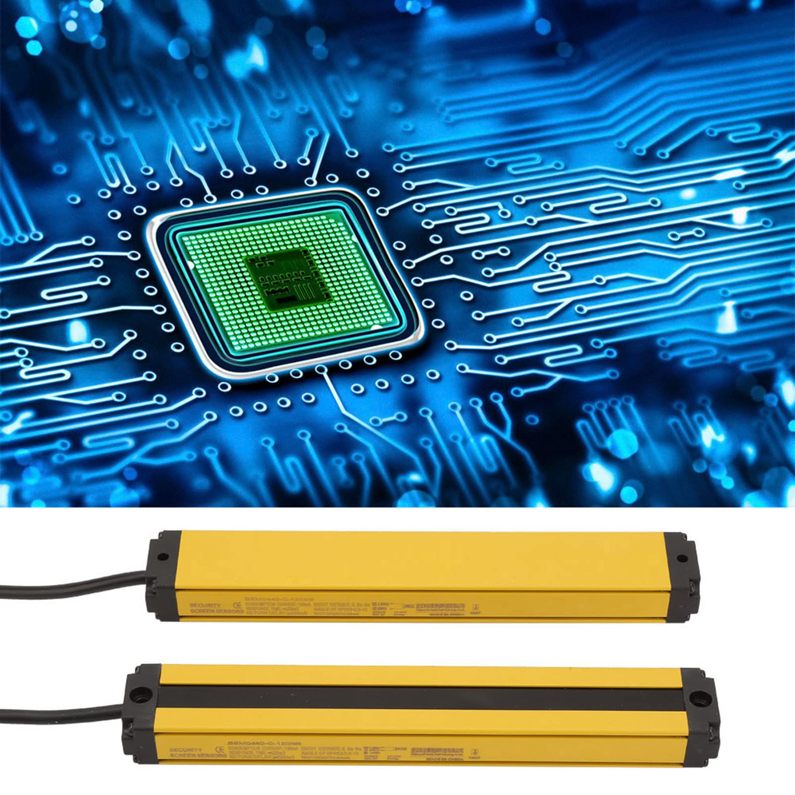 Apparecchiature di Automazione, Interruttore Sensore Barriera Fotoelettrica Dispositivo di Sicurezza Dispositivo di Sicurezza Sensore Schermo Luminoso di Sicurezza DC10-30V,